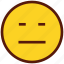 emoji, face, emoticon, expressionless, angry 