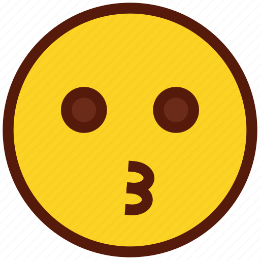 Emoji, face, emoticon, kissing, smiley icon - Download on Iconfinder