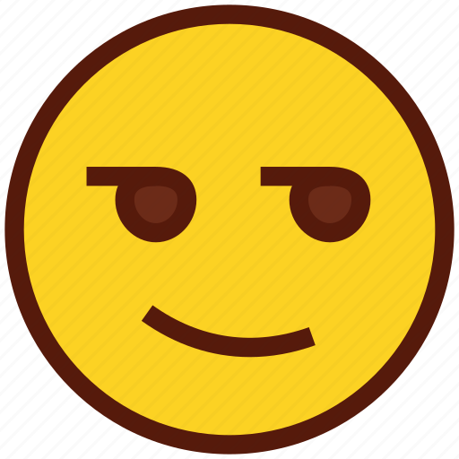 Emoji, face, emoticon, smirking, smiley icon - Download on Iconfinder