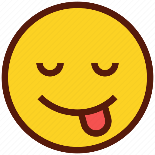 Emoji, face, emoticon, savoring, tongue icon - Download on Iconfinder