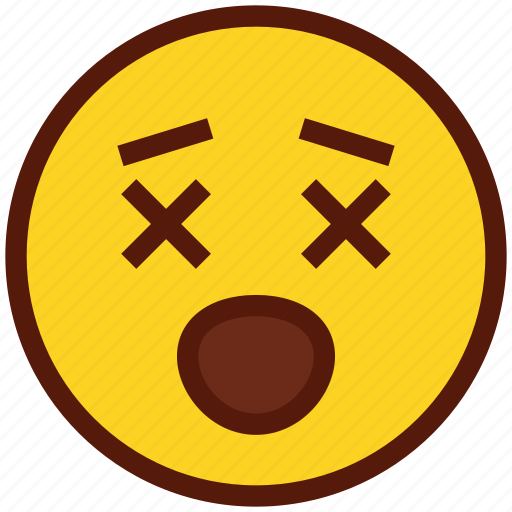 Emoji, face, emoticon, crossed eyes, smiley icon - Download on Iconfinder