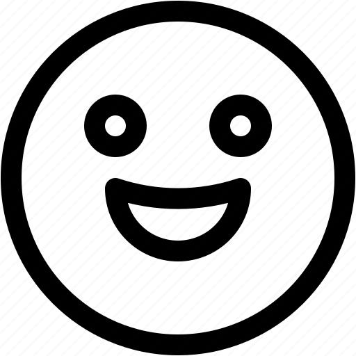 Grinning, smiley, smile, happy, face, emotion, feeling icon - Download on Iconfinder