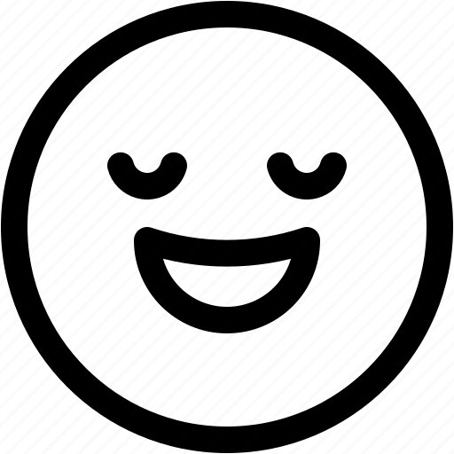 Pleased, smiley, smile, happy, joy, glad, contented icon - Download on Iconfinder