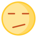 confused, unsecure, nervous, emoji, expression, emotion, feeling