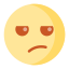 jealous, disgusted, frown, emoji, emoticon, emotion, expression 