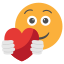 emojis, heart, valentine, romantic, emotion, emoji, present, love 