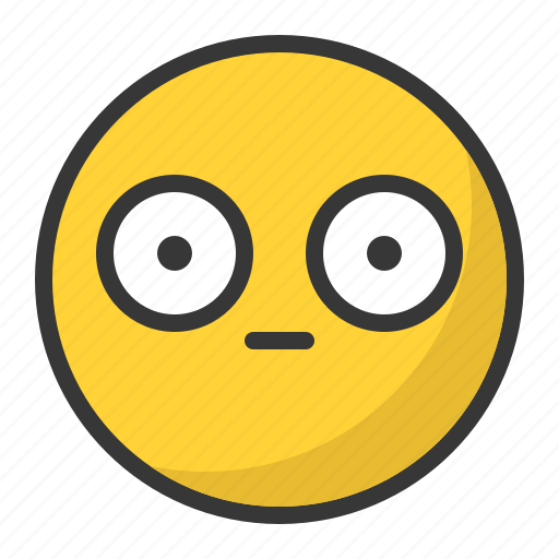 Emoji, emoticon, scared, shy, surprised icon - Download on Iconfinder