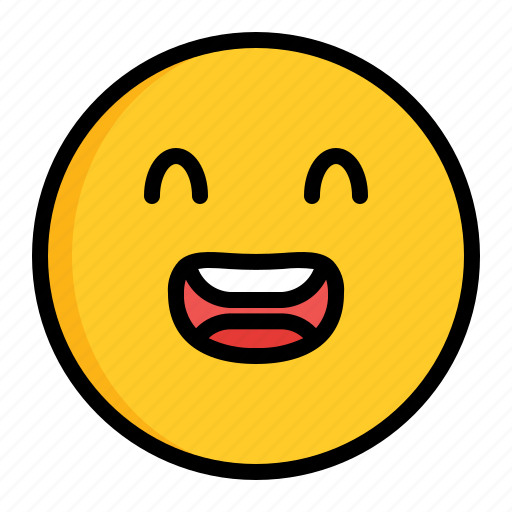 Emoji, beaming icon - Download on Iconfinder on Iconfinder
