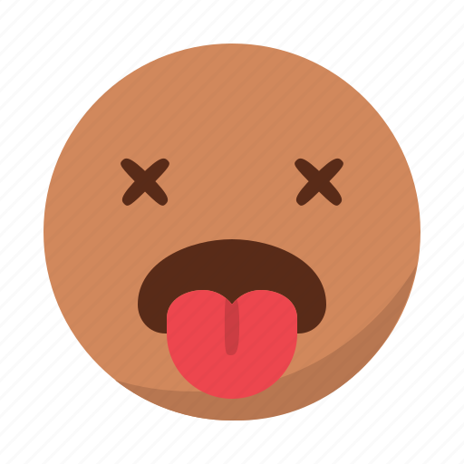Closed, dead, emoji, emoticon, eyes, face, tongue icon - Download on Iconfinder