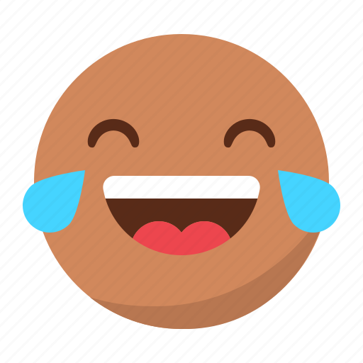 Emoji, emoticon, face, happy, laugh, smile, tear icon - Download on Iconfinder