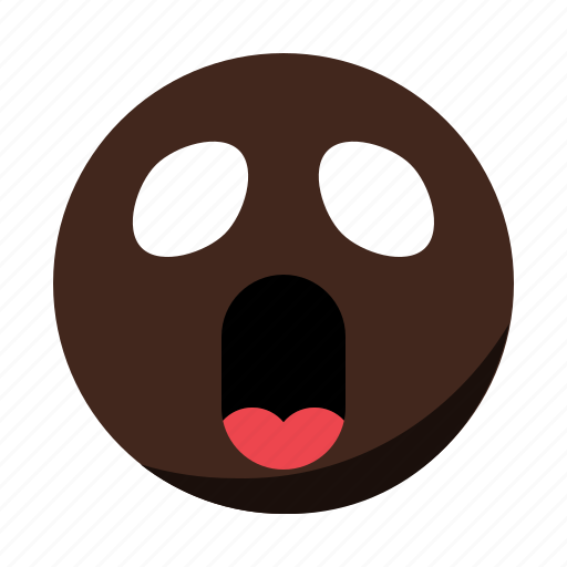 Anime, emoji, emoticon, face, shocked, surprised icon - Download on Iconfinder
