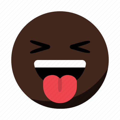 Emoji, emoticon, face, happy, laugh, smile, tongue icon - Download on Iconfinder