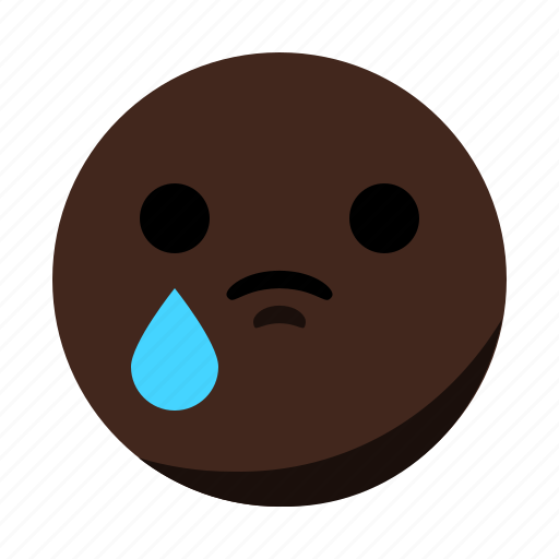 Cry, depressed, emoji, emoticon, face, sad, tear icon - Download on Iconfinder