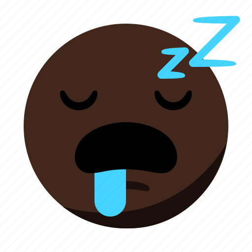 Asleep, emoji, emoticon, face, sleep, tired icon - Download on Iconfinder