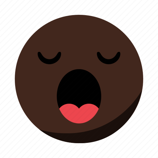 Emoji, emoticon, face, sleep, tired, yawn icon - Download on Iconfinder