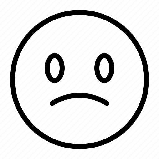 Emoji, frowned icon - Download on Iconfinder on Iconfinder