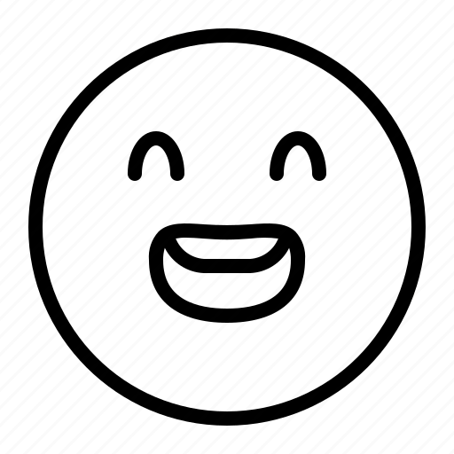 Emoji, grinning icon - Download on Iconfinder on Iconfinder
