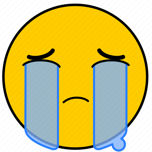 Cry, crying, emojicrying05, sad, sorry, tear, tears icon - Download on Iconfinder