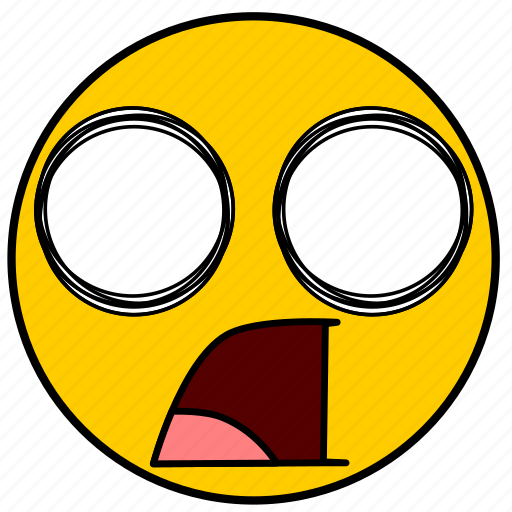 Emojishocked01, shock, shocked, surprise, surprised icon - Download on ...