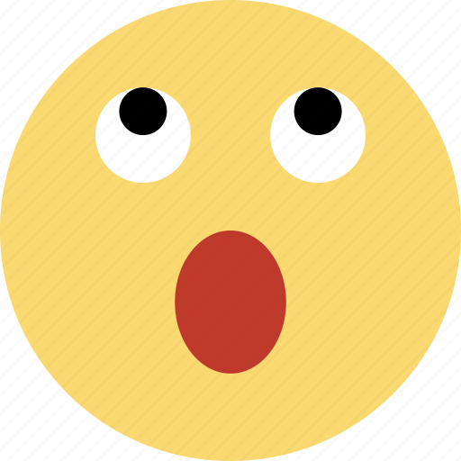 Emoji, emoticons, face, surprised icon - Download on Iconfinder