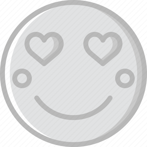 Emoji, emoticons, face, in, love icon - Download on Iconfinder