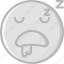 emoji, emoticons, face, sleeping 