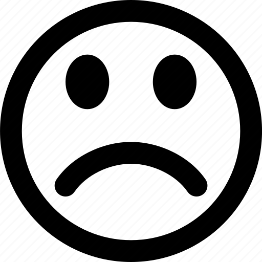 Emoji, emoticons, face, sad icon - Download on Iconfinder