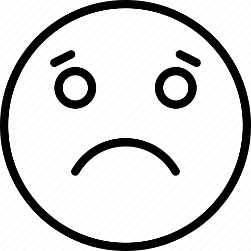 Emoji, emoticons, face, sad icon - Download on Iconfinder