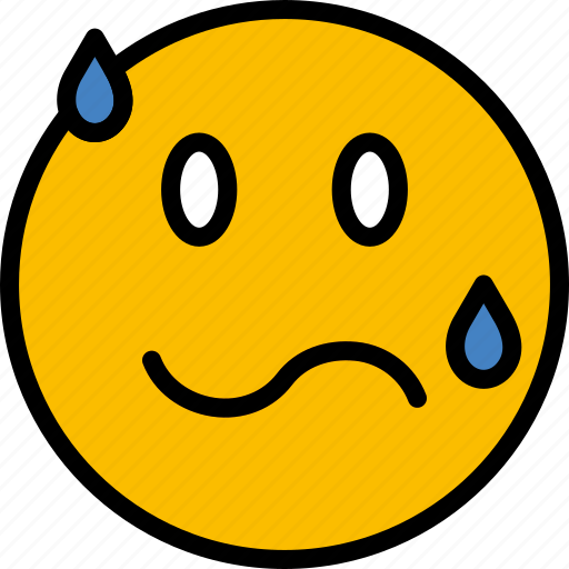 Emoji, emoticons, face, intimidated icon - Download on Iconfinder