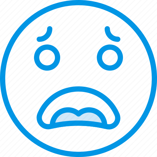 Emoji, emoticons, face, worried icon - Download on Iconfinder