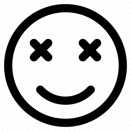 Emojis, dead, smile, emoji, expression, emot, emoticon icon - Download on Iconfinder