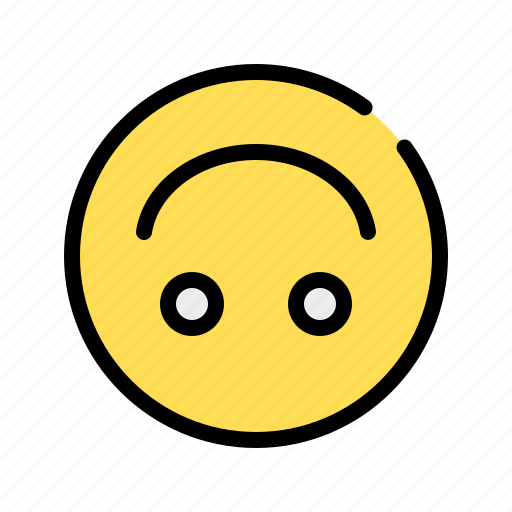 Reverse smile, fake smile, hate, upside down, emoji, emoticon, smile icon - Download on Iconfinder