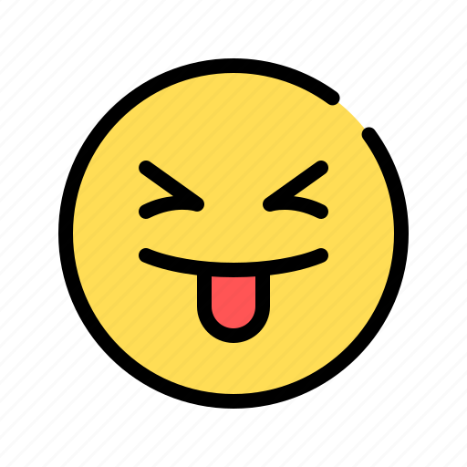 Happy, winking, silly, stupid, tongue out, emoji, emoticon icon - Download on Iconfinder