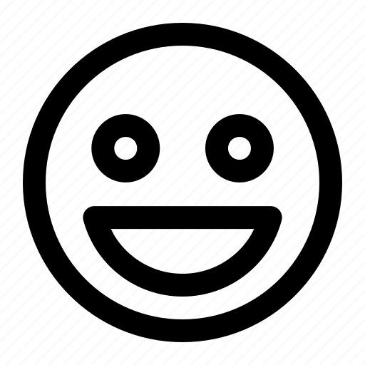 Emoji, emoticon, face, happy, smile, smiley, sticker icon - Download on Iconfinder