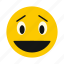 character, emoticon, face, happy, laughing, smile, smiley 