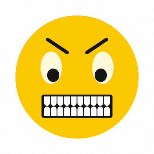 Character, cute, emoticon, emotion, irritated, sadness, smiley icon - Download on Iconfinder