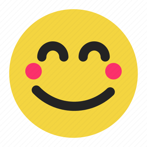 Emoji, emoticon, expression, happy, laugh, love, smile icon - Download on Iconfinder