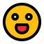 awesome, emoticon, face, emoji, character, yellow, expression, facial, avatar 