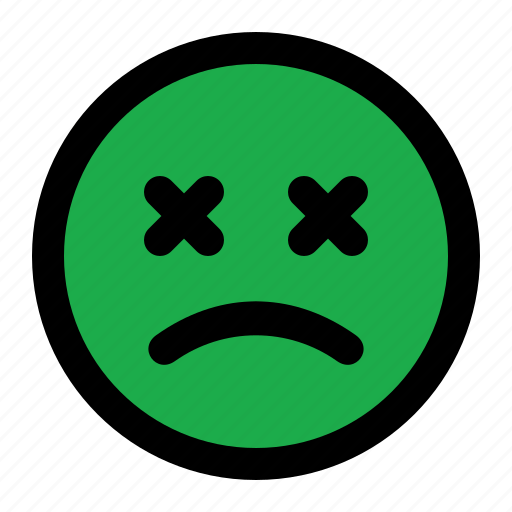 Sad, emoticon, face, emoji, character, yellow, expression icon - Download on Iconfinder