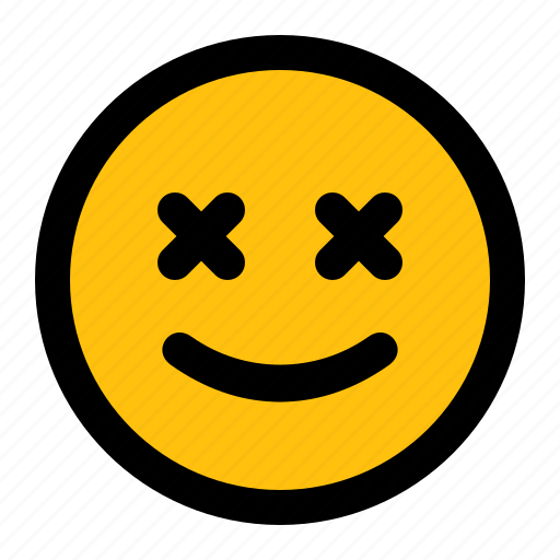 Smiley, emoticon, face, emoji, character, yellow, expression icon - Download on Iconfinder