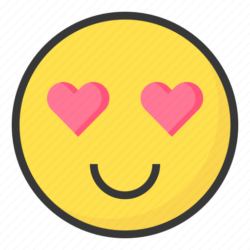 Emoji, emoticon, expression, face, love icon - Download on Iconfinder