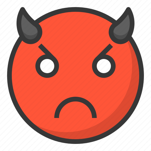 Emoji, emoticon, expression, face, angry icon - Download on Iconfinder