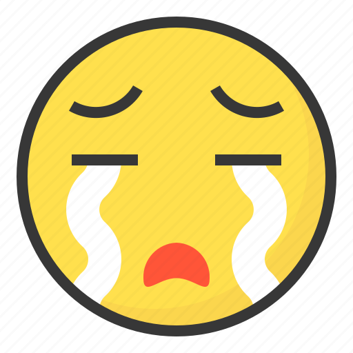 Emoji, emoticon, expression, face, cry icon - Download on Iconfinder