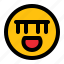cry, emoticon, face, emoji, character, yellow, expression, facial, avatar 