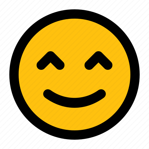 Smile, emoticon, face, emoji, character, yellow, expression icon - Download on Iconfinder