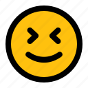 super, smile, emoticon, face, emoji, character, yellow, expression, facial