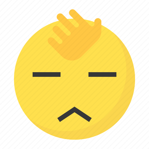 Emoji, emoticon, expression, face, meh, relieved icon - Download on Iconfinder