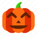 emoji, emoticon, fun, halloween, lantern, pumpkin, spooky