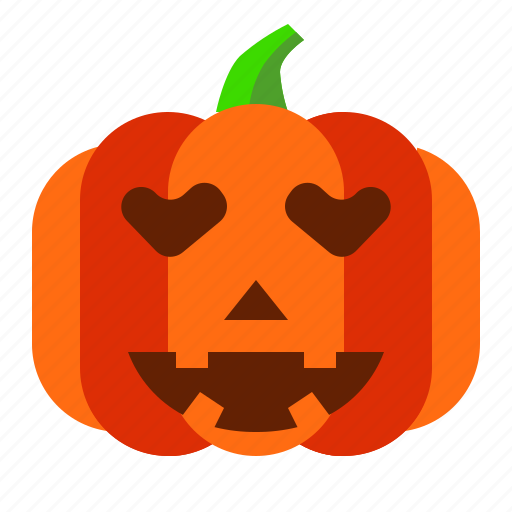 Emoji, emoticon, halloween, lantern, lovely, pumpkin, spooky icon - Download on Iconfinder