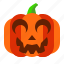 clown, emoji, emoticon, halloween, lantern, pumpkin, spooky 